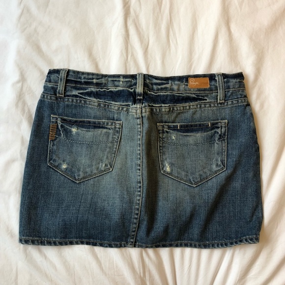 PAIGE jean mini skirt - Picture 1 of 3